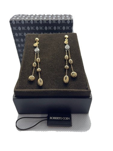 Roberto coin earrings diamond - roberto,